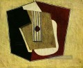 La guitare 1918 Kubismus Pablo Picasso